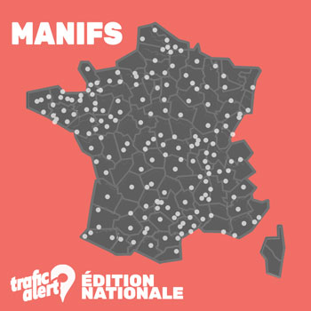 191 cortèges et rassemblements en France ce samedi