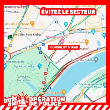Opération de police à Paris