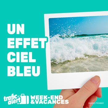 L’effet ciel bleu : destination la plage