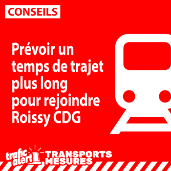 Anticipez votre trajet vers Roissy
