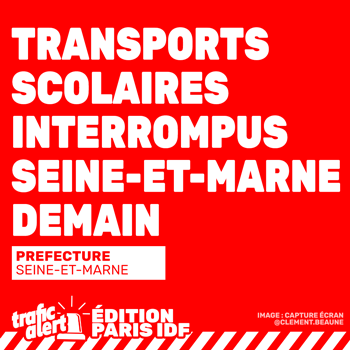 Transports scolaires suspendus